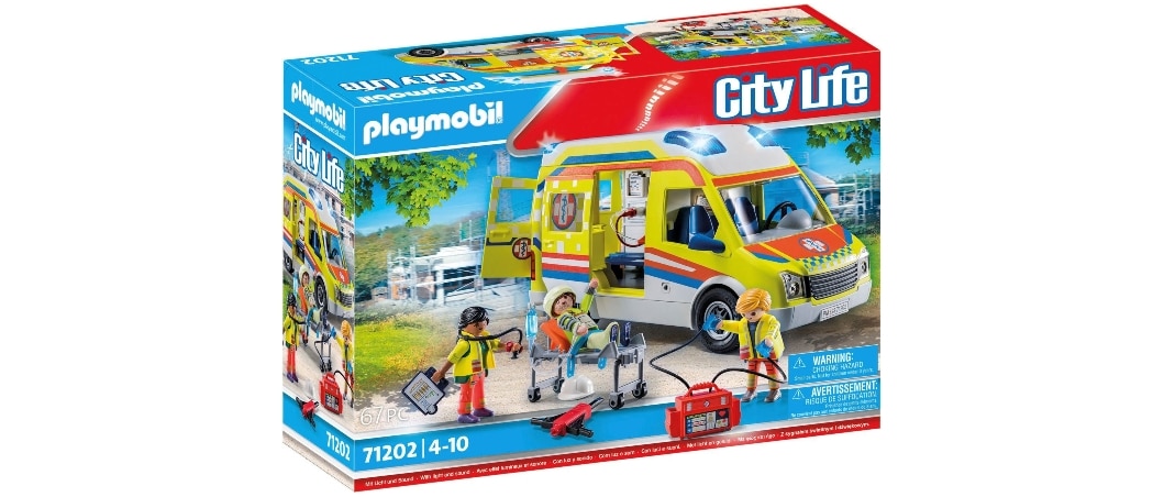 Playmobil City Life Rettungswagen mit Licht Sound für 34 99 statt 45