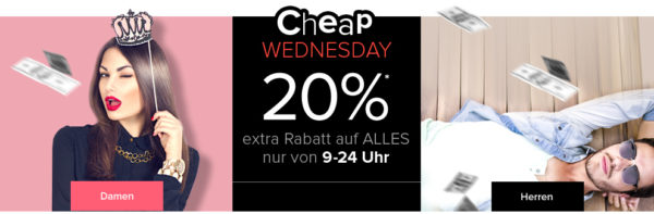 dress-for-less: 20% Rabatt auf Alles – nur noch heute!