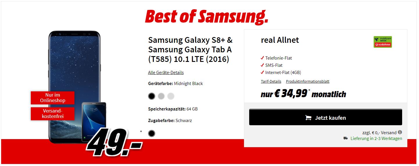 media markt samsung s8