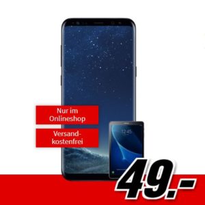 *Knaller* Galaxy S8 Plus für 49€ mit Allnet-Flat + 4GB für 34,99€/Monat + GRATIS Tablet (Tarif effektiv gratis!)