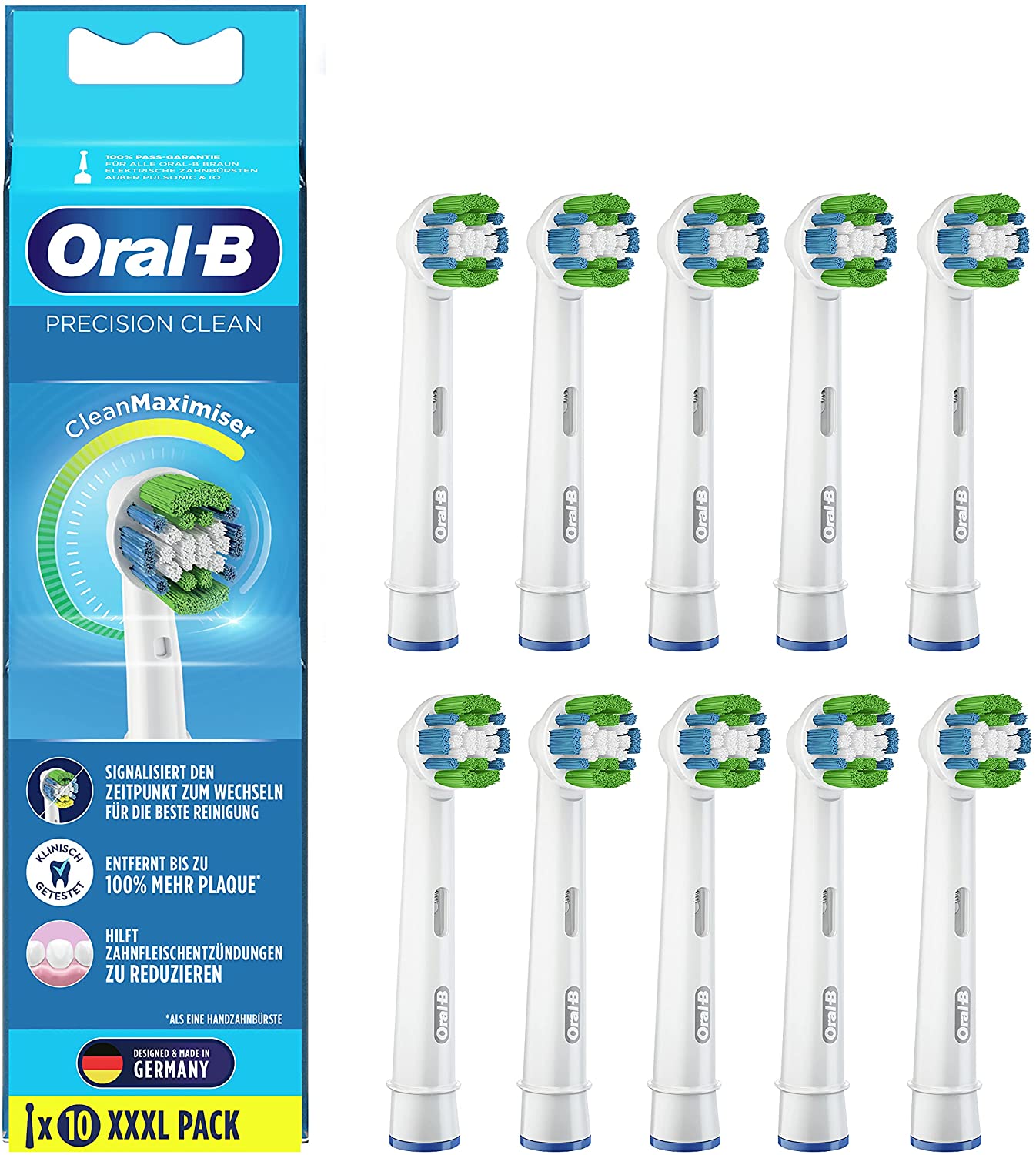 Precision Clean Aufsteckbürsten (statt Oral-B 8x für 15,99€ 26€)