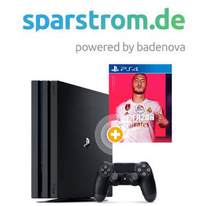 Stromanbieter zu Sparstrom wechseln + PS4 Pro + FIFA 20 als Prämie