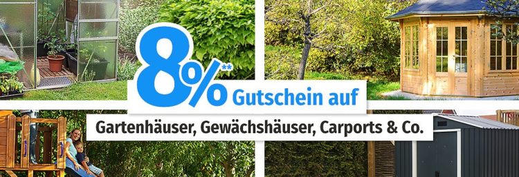 8 Gutschein Auf Garten Geratehauser Bei Gartenxxl