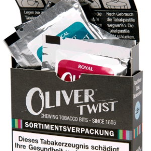 Gratis Sortimentpackung Tabakpastillen zur Rauchentwöhnung von Oliver Twist