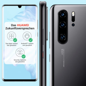 Huawei P30 Pro für 49€ + 10GB LTE Allnet-Flat für 24,99€/Monat im Vodafone-Netz (oder 26,99€ im Telekom-Netz) - Saturn &amp; MediaMarkt