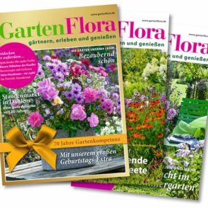 GRATIS 3 Hefte Garten Flora in der Print Version (selbstkündigend) anfordern