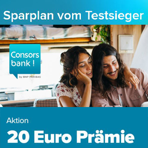 Consorsbank Sparplan Abschliessen Pramie Sichern