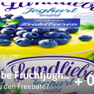 Landliebe Frucht-Joghurt mit min. 0,01 oder 0,51 € Gewinn (Rewe &#043; reebate &amp; Payback)