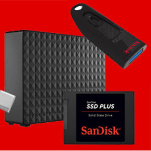 MediaMarkt Speichermedien im Angebot, z.B. WD Blue SN550 NVMe SSD 1TB M.2 für 68€ (statt 88€)