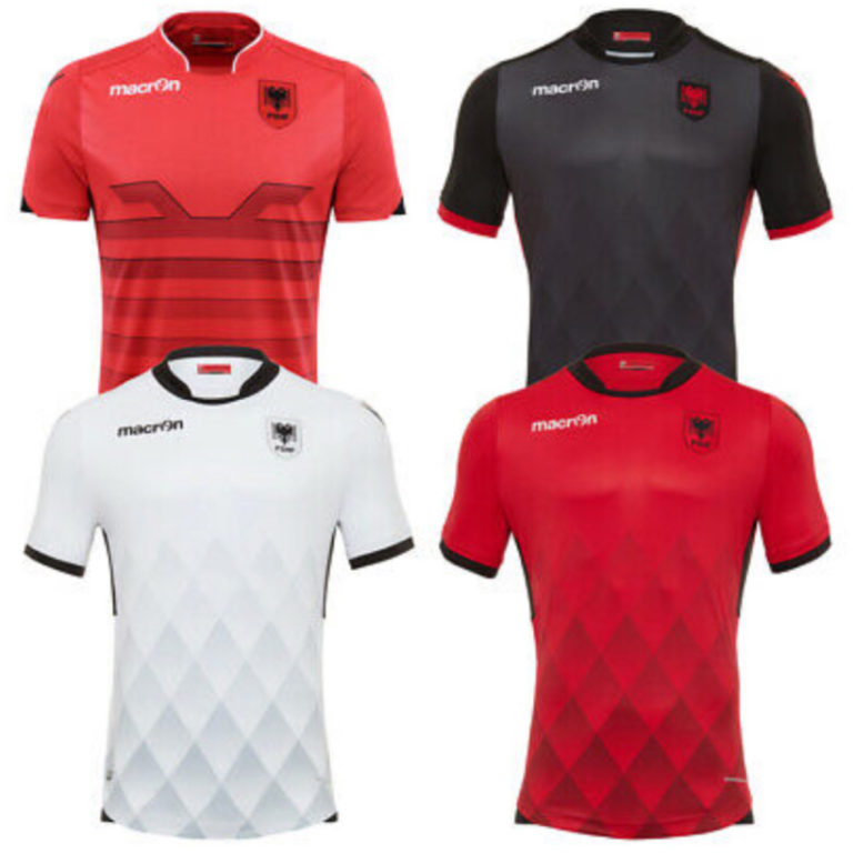 SportSpar: Albanien macron EM-Trikot 2016 in 4 ...