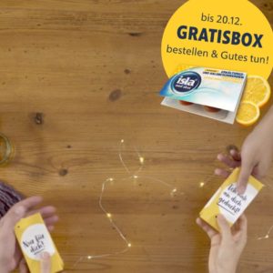 isla Gratisbox Zitrus-Honig (2x2 Proben)