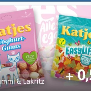 Katjes mit einem Cent Gewinn dank reebate und Rewe.