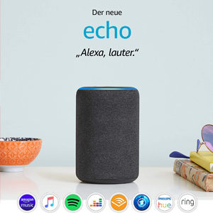 🔊 Amazon Echo (3. Generation) für 49€ (statt 100€)