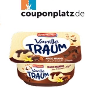 GRATIS: 5x Ehrmann VanilleTraum Ice Cream Style *Kaufland*