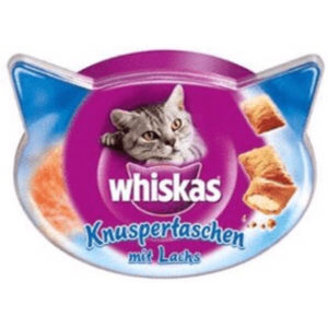 *Preisfehler!* 8x whiskas Knuspertaschen Lachs 60 g für 1,69€ (statt 9€)