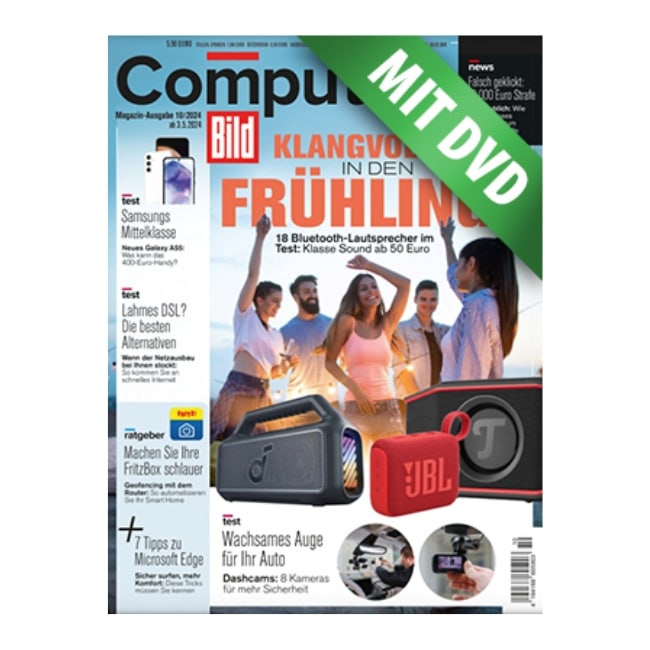 Thumbnail 📀 Gratis Computer Bild + DVD: bis zu 3 Ausgaben geschenkt