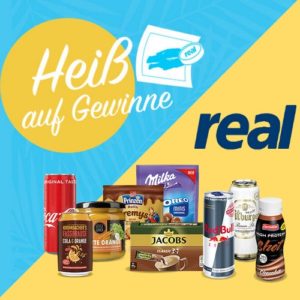 GRATIS Lebensmittel: 500.000 Sofortgewinne bei Real ab 08.06.