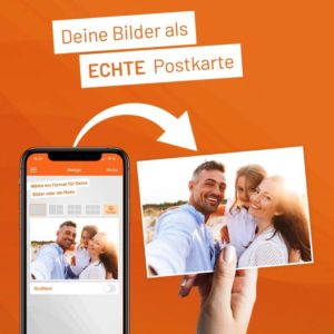 💌 Postando - kostenlose Foto-Postkarte versenden (auch für Bestandskunden)