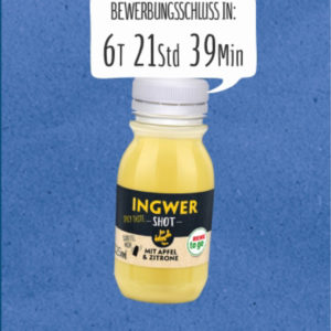 Neuer Rewe Produkttest: REWE to go Ingwer Shot