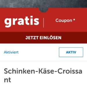 Gratis Schinken-Käse Croissant mit Lidl Coupon