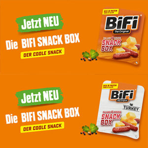 GRATIS 2 Bifi Snack Boxen bei Rewe WEST mit Coupies