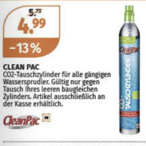 Co2 Tauschzylinder (für SodaStream) für 4,99€ (statt 6€)