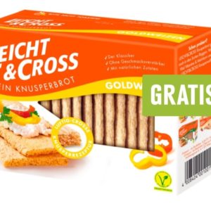 Leicht &amp; Cross Knusperbrot (verschiedene Sorten) mit 0,40 Gewinn (reebate) *Edeka Nord*