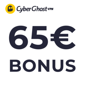 🎬 (Fast) GRATIS: CyberGhost VPN für 67,64€ + 65€ Bonus – effektiv 0,09€/Monat