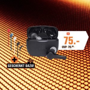 JBL Tune 215 TW In-ear True Wireless Kopfhörer &#043; JBL T160 In-ear Kopfhörer für 75€ (statt 110€)