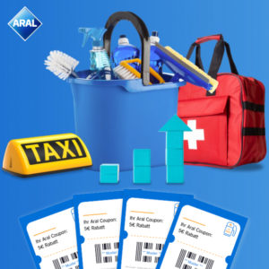 GRATIS: 4 x 5€ Coupon von Aral für Krisenhelfer bis zum 17.01.21