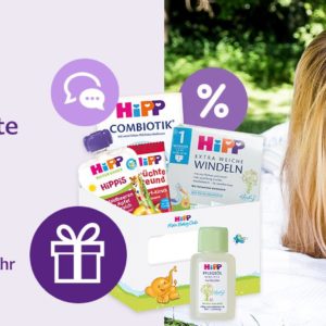 GRATIS Geschenke im kostenlosen Hipp-Baby-Club