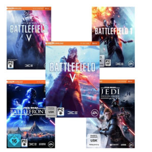 Amazon: BATTLEFIELD &amp; STAR WARS PC Spiele im Angebot