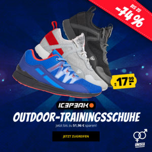 🧗‍♂️ ICEPEAK Ajan Outdoor Trainingsschuhe ab 17,99€ (5 versch. Modelle / für Damen und Herren)