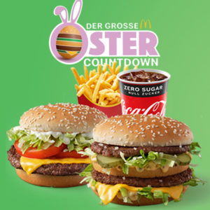 🐔 Es geht wieder los 😋🍔 McDonald's Oster Countdown 🐣 Jeden Tag ein neuer Coupon