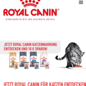 10 € Cashback für ROYAL CANIN Katzenfutter