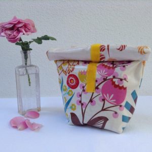 GRATIS Schnittmuster für eine „Lunchbag / Brottüte“ kostenlos downloaden bei Makerist