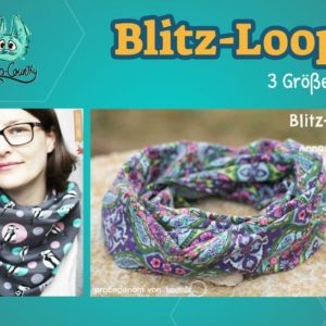 GRATIS Schnittmuster für &#034;Blitz-Loop&#034; in 3 Größen kostenlos downloaden bei Makerist