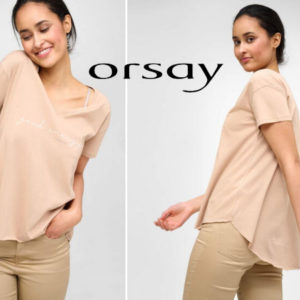 Orsay: 33% Rabatt auf alle T-Shirts - schon unter 5€