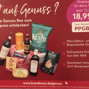 Genuss Probierbox brandnooz günstiger