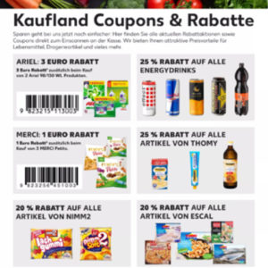 Coupons Rabatte von Kaufland bis zum 26.5.2021