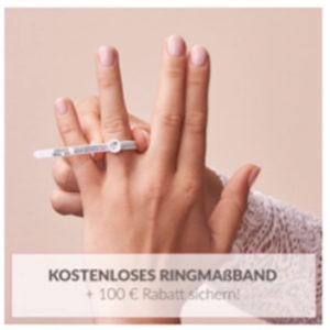 Ringmaßband  und 100€ Gutschein