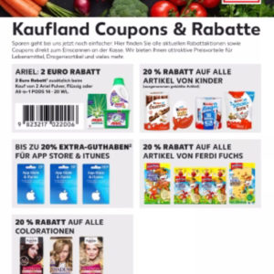 DEAL Rabatt Kaufland Gutscheine bis 2.6.2021