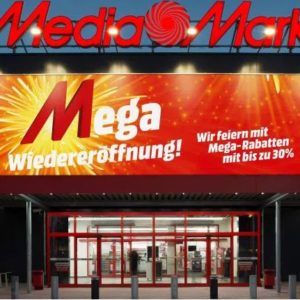 Mediamarkt bis *30% Wiedereröffnungs-Rabatt* in den Märkten z. B. in Koblenz, Oldenburg, Trier