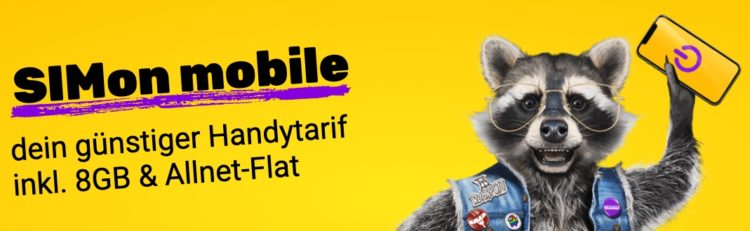 🦝 Monatlich kündbare 8GB LTE Vodafone Allnet für mtl. 8,99€