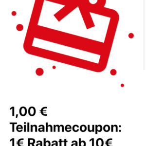 Netto 1 EUR RABATT &#043; Teilnahme am Gewinnspiel