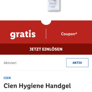 Lidl: Handgel ab 20€ Einkaufswert gratis