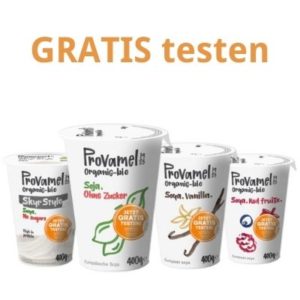 GRATIS Provamel Joghurt verschiedene Sorten kostenlos testen