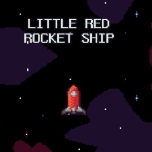 GRATIS Spiel „Little Red Rocket Ship“ kostenlos downloaden bei itch.io