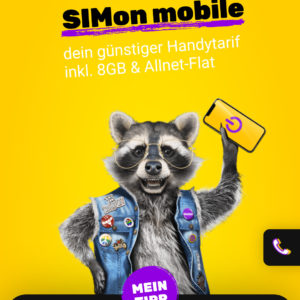 SIMon - Günstiger Tarif im Vodafone Netz