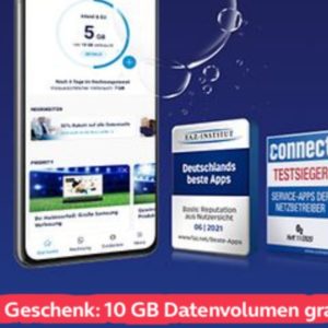 *500MB* für alle O2 Postpaidkunden und *10GB* für O2 Postpaid-Mobilfunkneukunden